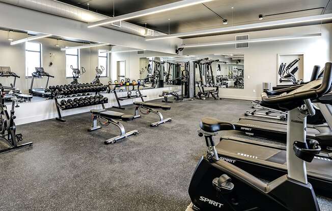 Large Luxury Fitness Center at Tiburon Ridge, Omaha, 68136