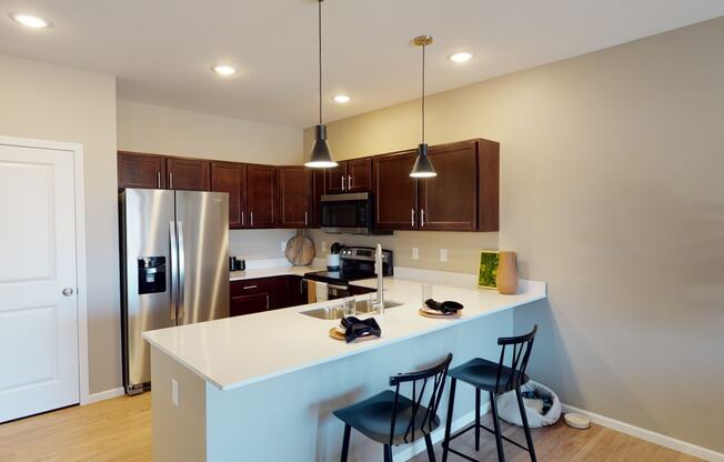 Island Kitchen at The Haven on Veterans, Fargo