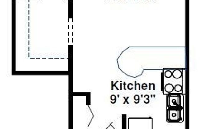 Studio, 1 bath, 255 sqft, $1,195, Unit 840-508