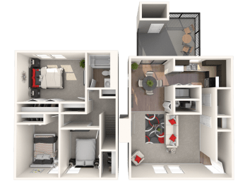 3 beds, 1.5 baths, 1,177 sqft, $1,980