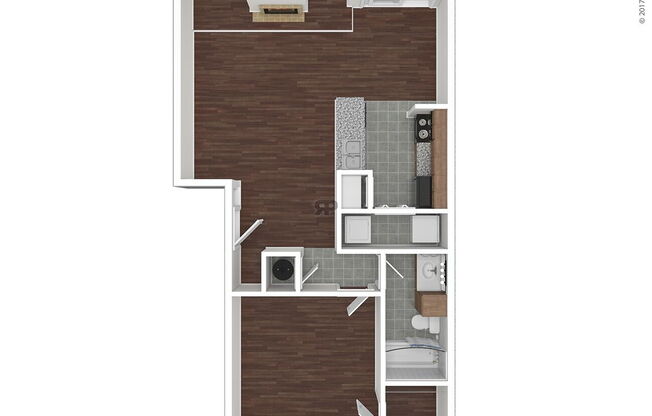 1 bed, 1 bath, 710 sqft, $894