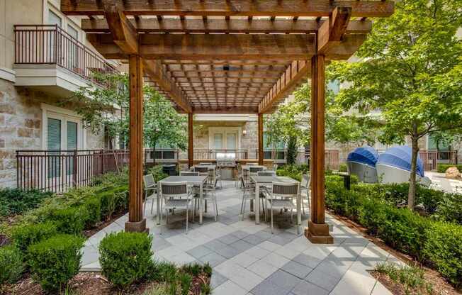 Gas Grill/BBQ Area