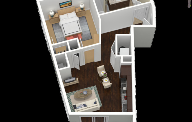 1 bed, 1 bath, 637 sqft, $2,295, Unit 306