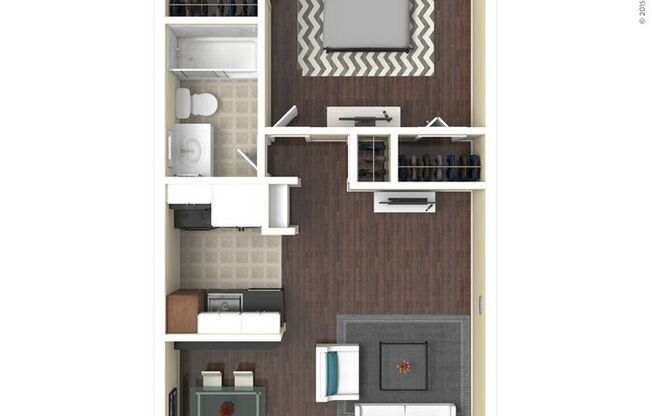 1 bed, 1 bath, 576 sqft, $1,145