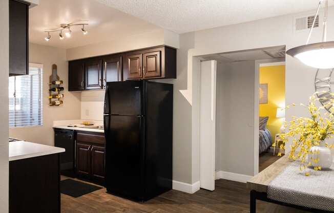 Kitchen and living room at Granite Bay, Phoenix, Arizona, 85023