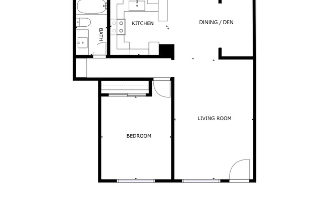 1 bed, 1 bath, $2,025