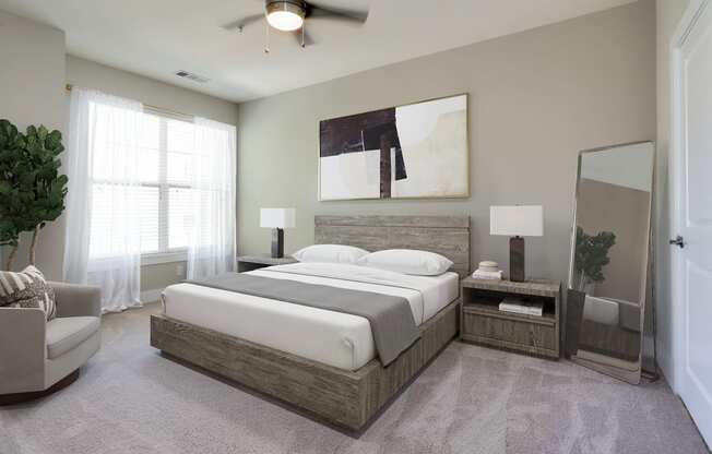 Large Bedroom at 800 Carlyle, Alexandria, VA