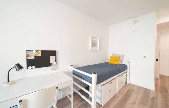 Studio, 1 bath, 349 sqft, $1,500, Unit 606A (Shared Studio, Female)