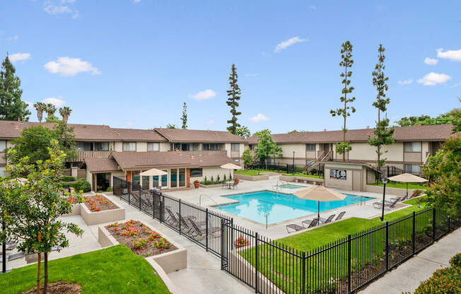 our apartments offer a swimming pool