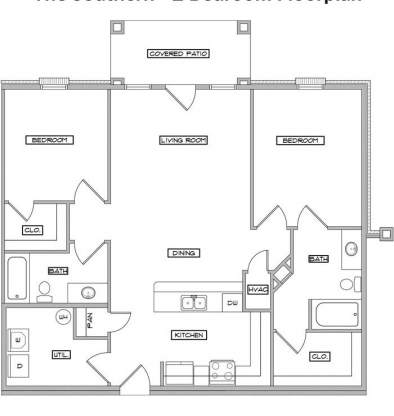 2 beds, 2 baths, 1,130 sqft, $1,250, Unit Building C-Unit 202