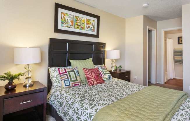 Palm Crest at Station 40 Model Bedroom