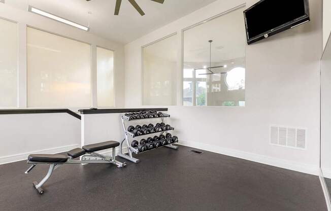Free Weights at The Apartments at Tamar Meadow, Columbia, MD