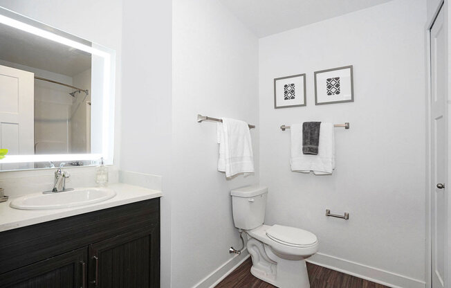 Spacious Bathroom at Meadowbrooke Apartment Homes in Kentwood, MI 49512