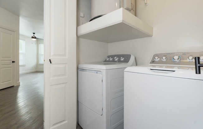 In-home Washer and Dryer