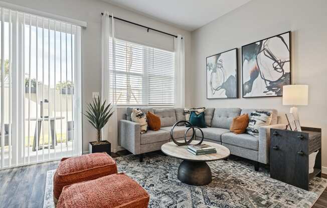 Modern Living Room at Avilla Cypress Creek, Sun City Center, FL 33573
