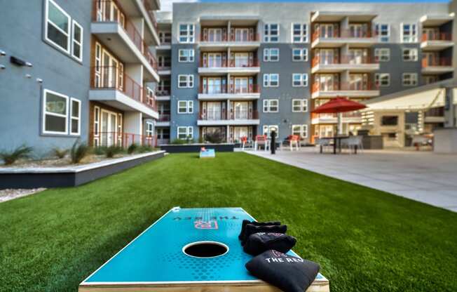 a game of shuffleboard at The Rey Downtown, Arizona