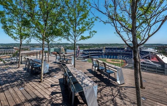 Rooftop Outdoor seating