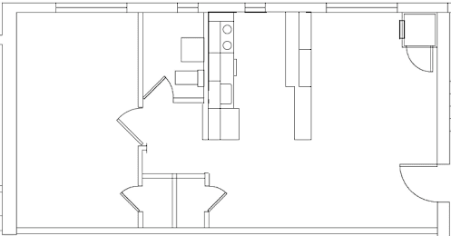 1 bed, 1 bath, 651 sqft, $1,599