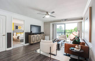 Living Room View at Atler at Brookhaven, Atlanta, GA