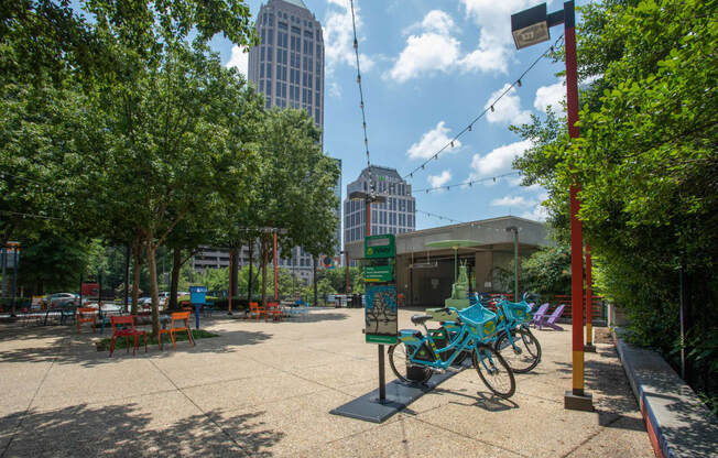 Rent a Bike to Tour the City near Windsor at Midtown, Atlanta, 30309