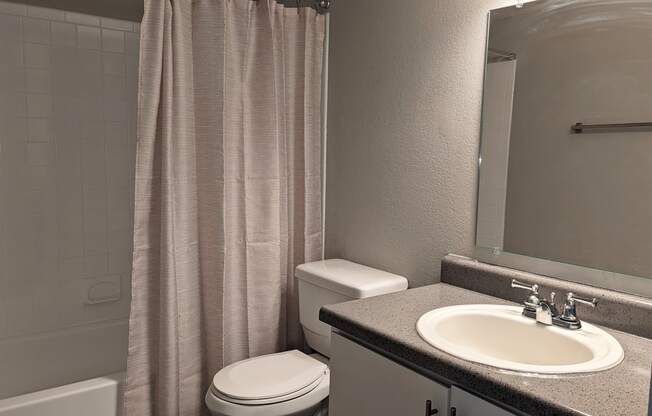 Bathroom at Acacia Hills Apartments in Tucson Arizona