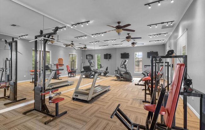 the estates at tanglewood|fitness room