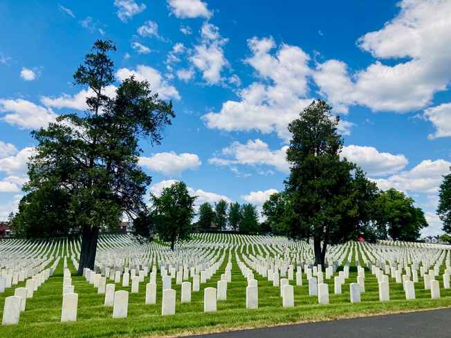Military Cemetery in West Oak Lane, PA