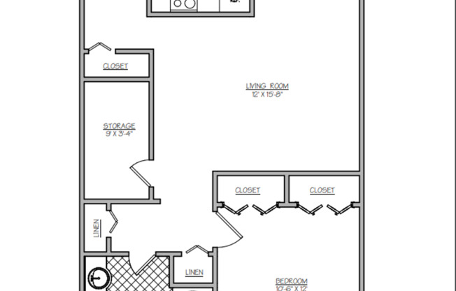 1 bed, 1 bath, 725 sqft, $1,125