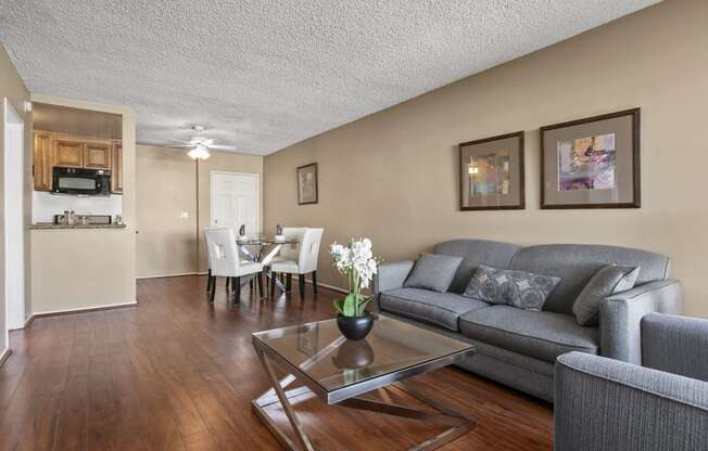 Sherman Oaks Apartments Living Room