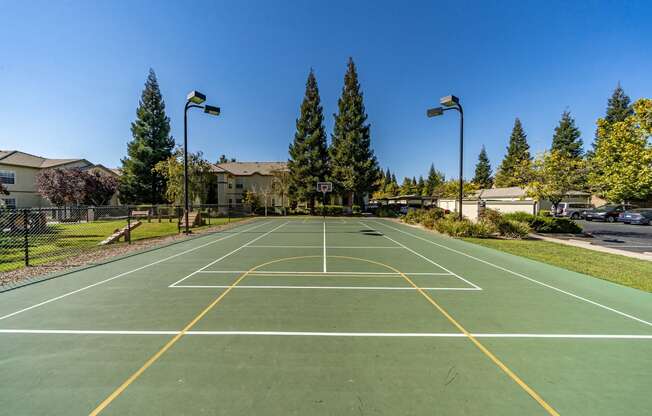 Willow Springs lighted multi-sport court
