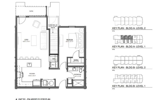 1 bed, 1 bath, 826 sqft, $1,525, Unit 1449