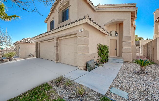 Gorgeous 5 Bedroom 3 Car Garage Home in the Heart of SUMMERLIN!