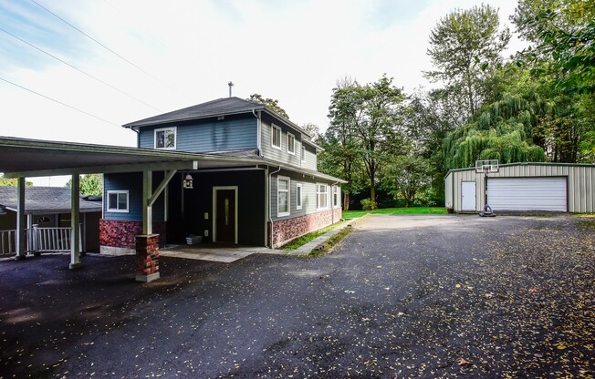 Secluded West Seattle House w/ Huge Garage and Detached Studio