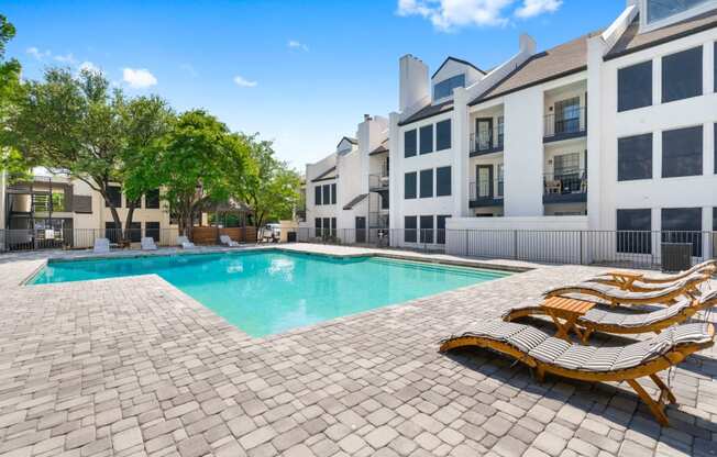 our apartments offer a swimming pool