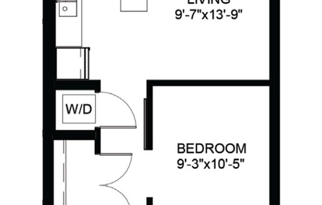 1 bed, 1 bath, 575 sqft, $1,525, Unit 310