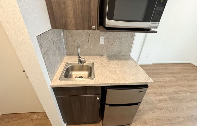Studio, 1 bath, 186 sqft, $1,425, Unit 218