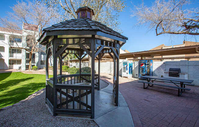Community Ramada at University Park Apartments in Tempe AZ