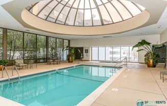 Nob Hill: Sunny 720 Sq Ft Jr 1 Bed w/ Views, Pool, Gym, Doorman, & All Utilities & WiFi Included @ Gramercy Towers