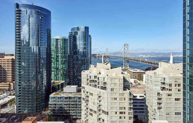 Views of the City and the Bay Bridge