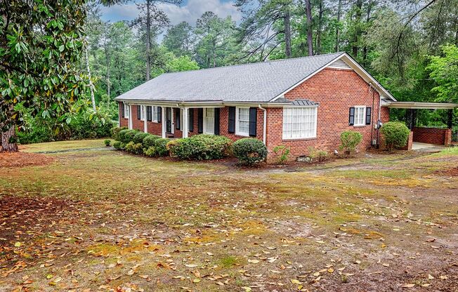 Sizable ranch home with finished basement