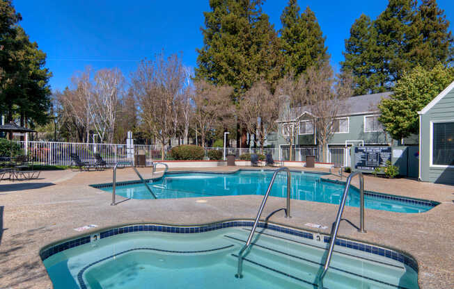 Swimming Pool and Hot Tub