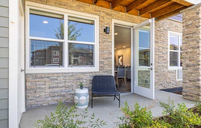 Kielo at Grass Valley Apartments in Camas with Private Patio Balcony