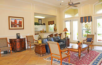 Clubhouse at Morgan Creek Affordable Apartments in Tampa FL