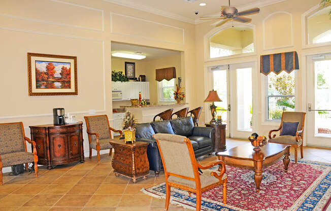 Clubhouse at Morgan Creek Affordable Apartments in Tampa FL