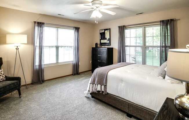 Comfortable Bedroom at Tranquility Pointe, Omaha