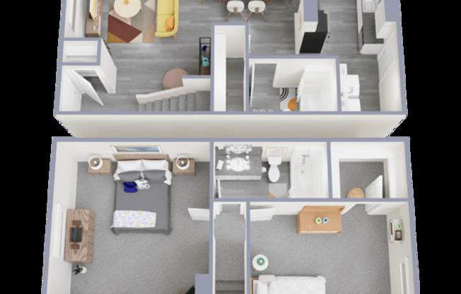 2 beds, 2 baths, 1,135 sqft, $1,420, Unit 029