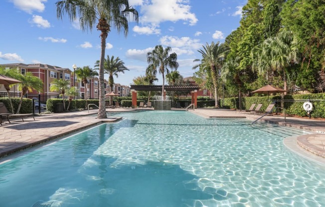 Swimming pool The Amalfi Clearwater Apartments