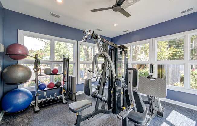 Westfield Village fitness center.