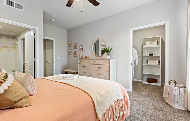 Large bedrooms with lots of natural light! at The Fairways at Star Ranch, Hutto