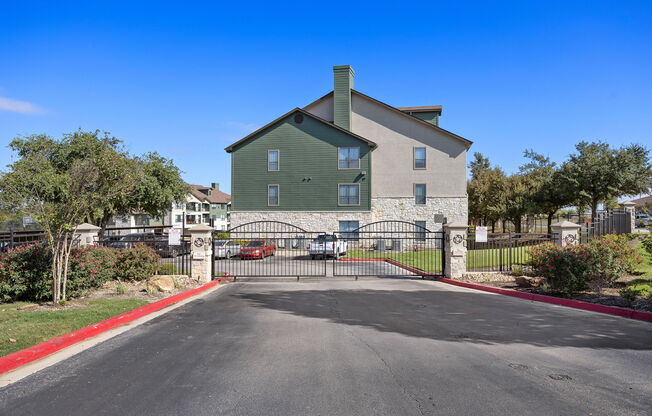 gate and a driveway at The Fairways at Star Ranch, Hutto